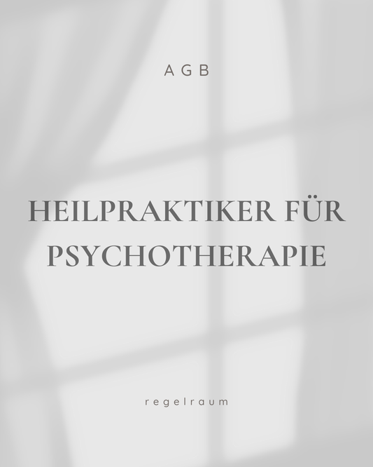 AGB - Heilpraktiker für Psychotherapie