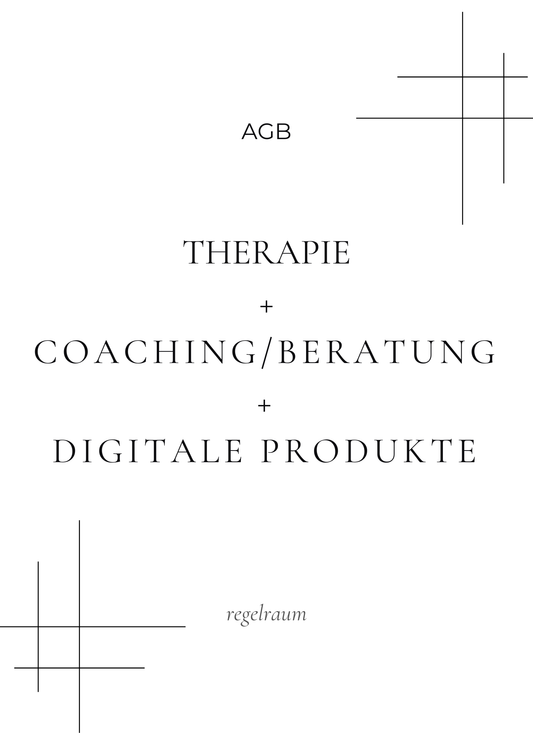 AGB - Psychotherapie + Beratung/Coaching + Shop für digitale Produkte